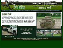 Tablet Screenshot of northernsodfarms.net